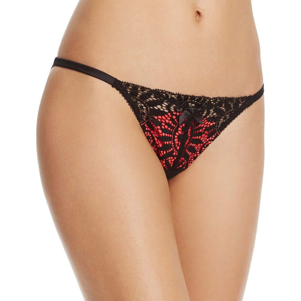 NWT L’Agent by AP Brigit Lace G-String Thong Panty